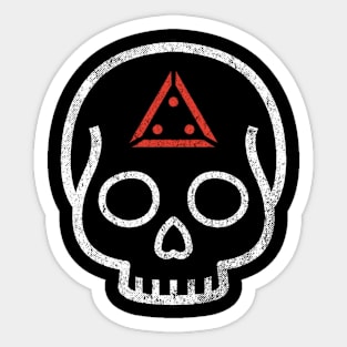 Predator Triangle Targeting - skull Sticker